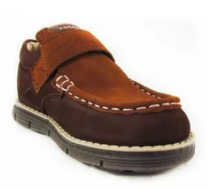 Zapatos Casuales Pocholin Niño Cierre Mágico Marrón